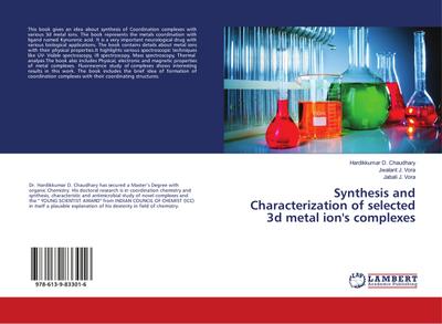 Synthesis and Characterization of selected 3d metal ion’s complexes