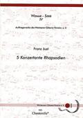 5 konzertante Rhapsodienfür Gitarre