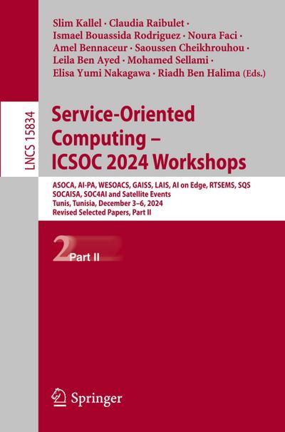 Service-Oriented Computing - ICSOC 2024 Workshops