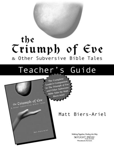 Triumph of Eve Teacher’s Guide