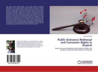 Public Grievance Redressal and Consumer Rights in Gujarat - Soumya Shukla
