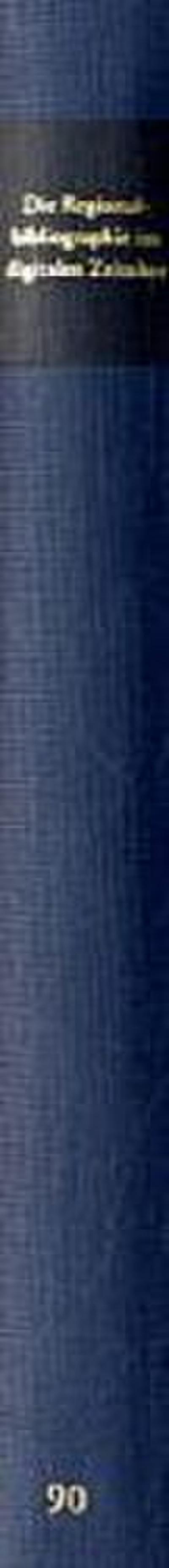 Die Regionalbibliographie im digitalen Zeitalter