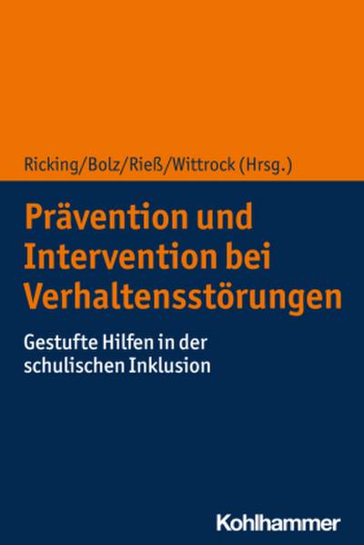Prävention und Intervention bei Verhaltensstörungen