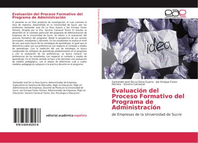 Evaluación del Proceso Formativo del Programa de Administración