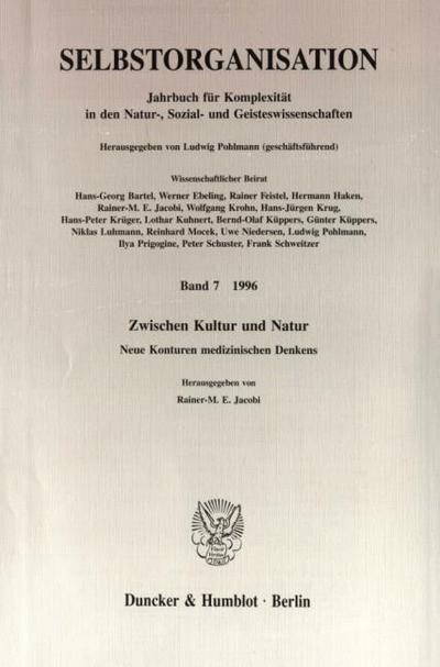 Selbstorganisation Selbstorganisation. - Rainer-M. E. Jacobi