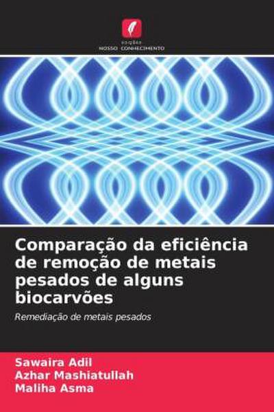 Comparação da eficiência de remoção de metais pesados de alguns biocarvões