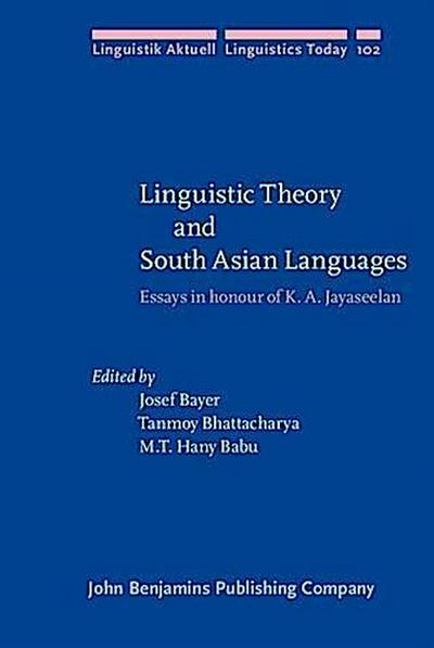Linguistic Theory and South Asian Languages