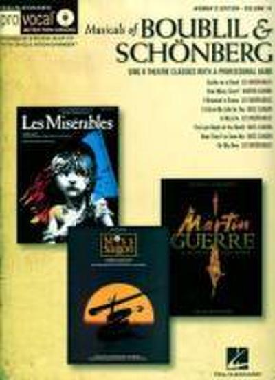 Musicals of Boublil & Schonberg: Pro Vocal Women’s Edition Volume 14 [With CD]