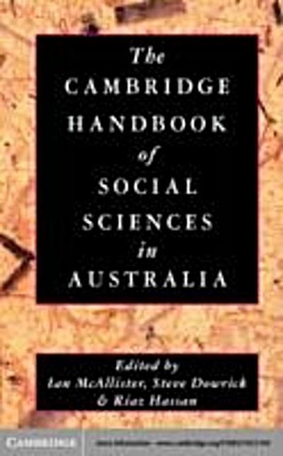 Cambridge Handbook of Social Sciences in Australia