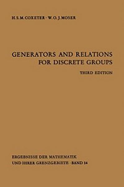 Generators and Relations for Discrete Groups