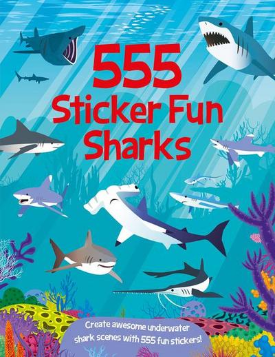 555 Sticker Fun - Sharks