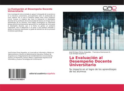 La Evaluación al Desempeño Docente Universitario