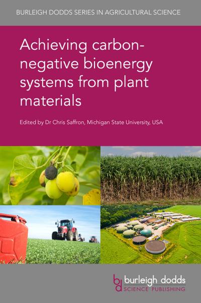 Achieving carbon-negative bioenergy systems from plant materials