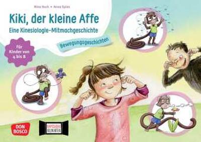 Kiki, der kleine Affe. Eine Kinesiologie-Mitmachgeschichte, m. 1 Beilage