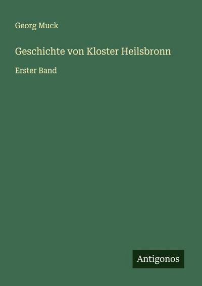 Geschichte von Kloster Heilsbronn
