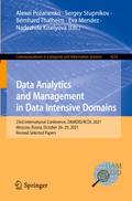 Data Analytics and Management in Data Intensive Domains
