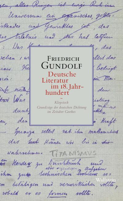 Deutsche Literatur im 18. Jahrhundert
