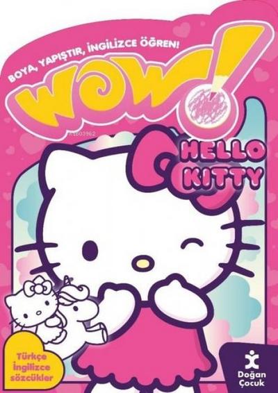 Wow Hello Kity Boyama Kitabi