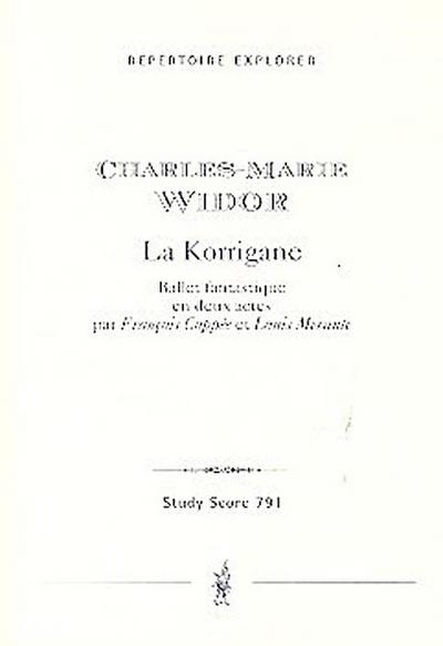 La Korrigane für OrchesterStudienpartitur