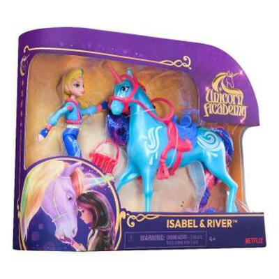 UCA Small Doll & Unicorn Isabel & River