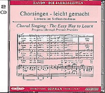 Die Jahreszeiten2 CDs Chorstimme Sopran und Chorstimmen