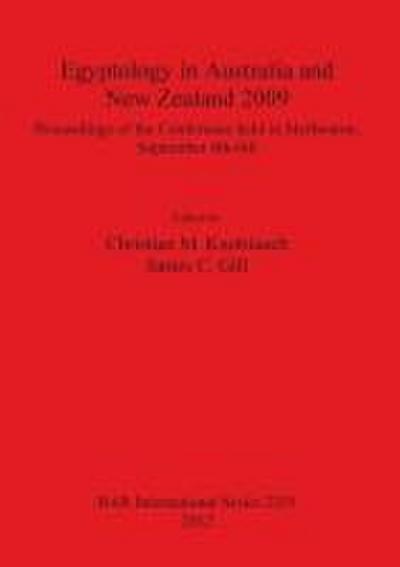 Egyptology in Australia and New Zealand 2009