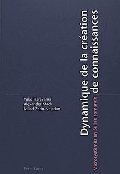 Dynamique de la création de connaissances