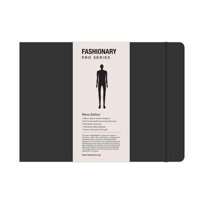 Fashionary: Fashionary Portfolio Mens Sketchbook A4