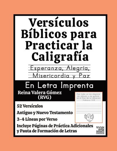Versículos Bíblicos para Practicar la Caligrafía