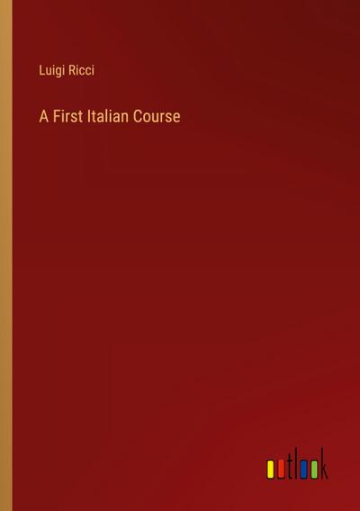 A First Italian Course