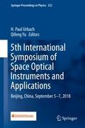 5th International Symposium of Space Optical Instr