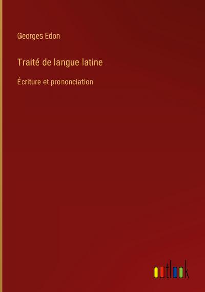 Traité de langue latine