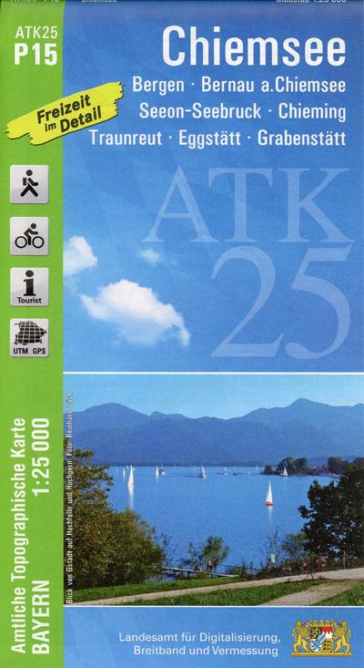 Chiemsee 1 : 25 000
