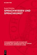 Sprachwissen und Sprachkunst