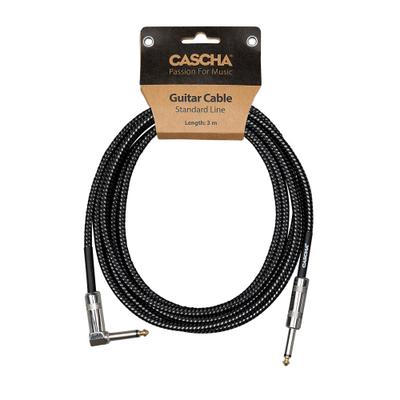 Guitar Cable 3 m (6,3 mm Straight Jack / 6,3 mm Angled Jack)