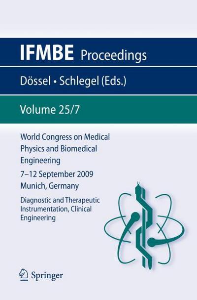 World Congress on Medical Physics and Biomedical Engineering September 7 - 12,2009 Munich, Germany