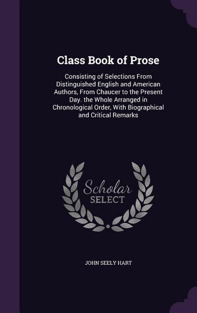 Class Book of Prose