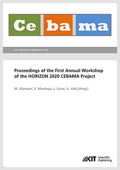 Proceedings of the First Annual Workshop of the HORIZON 2020 CEBAMA Project