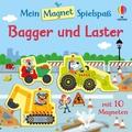 Mein Magnet-Spielspaß: Bagger und Laster