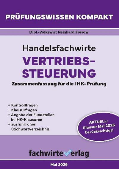 Handelsfachwirte: Vertriebssteuerung