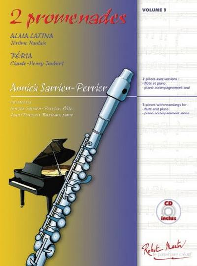 2 Promenades vol.3 (+Online Audio)pour flute et piano