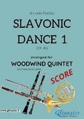 Woodwind Quintet: Slavonic Dance no.1 by Dvořák (score)