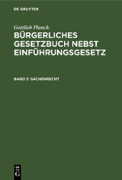 Sachenrecht