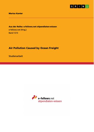 Air Pollution Caused by Ocean Freight
