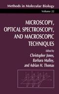 Microscopy, Optical Spectroscopy, and Macroscopic Techniques