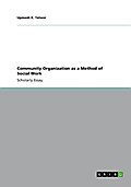 Community Organization as a Method of Social Work