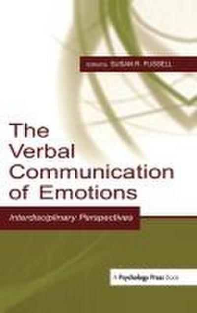 The Verbal Communication of Emotions