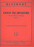 Chant du Ménestrel op.71for cello and piano