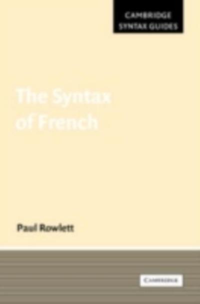 Syntax of French