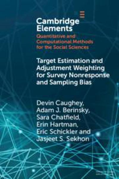 Target Estimation and Adjustment Weighting for Survey Nonresponse and Sampling Bias
